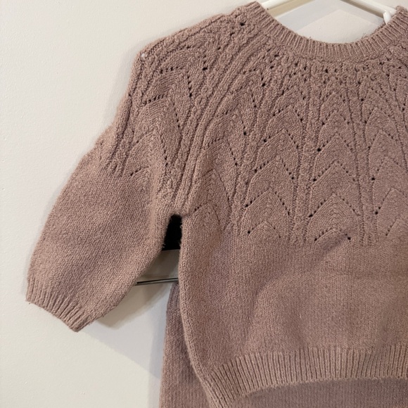 Old Navy- baby girl sweater set in blush pink- size 6-12 month - Picture 2 of 7